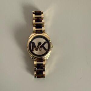 Michael Kors Gold and Black Women's Watch
